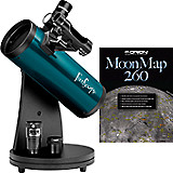 FunScope 76mm TableTop Reflector Telescope Moon Kit